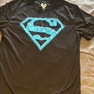 DC Comics Black and Blue Superman Tee
